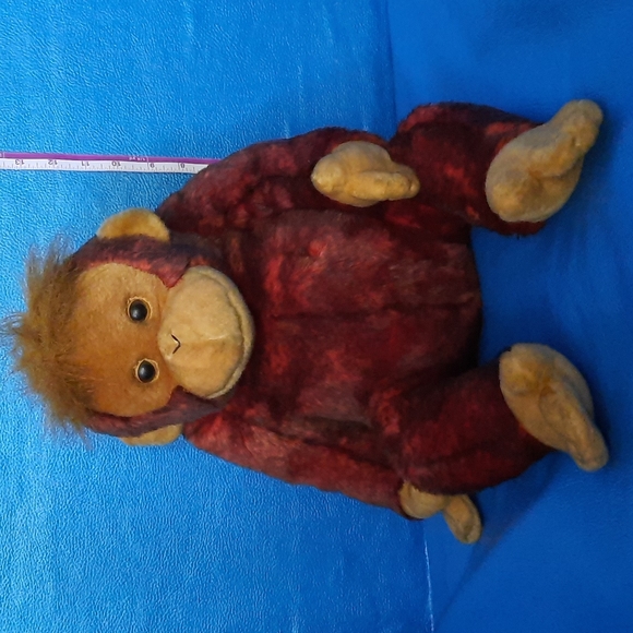 Vintage TY Beanie Large Buddy 19” Schweetheart Orangutan year 2000 Y2K No Tag - Picture 2 of 8